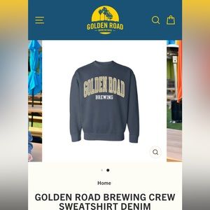 GOLDEN ROAD BREWING SWEATSHIRT